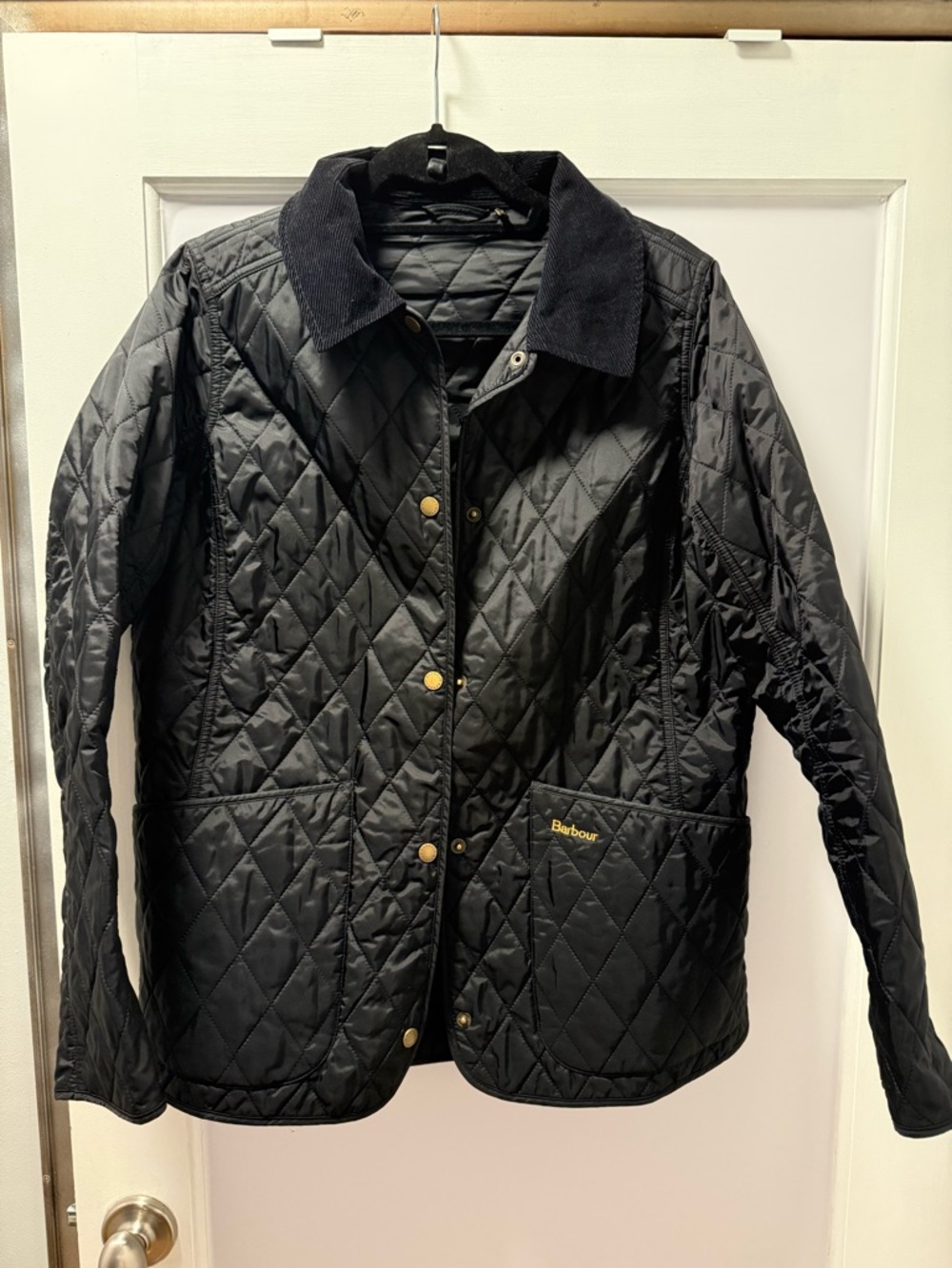 Barbour Annandale Quilted Jacket in Black